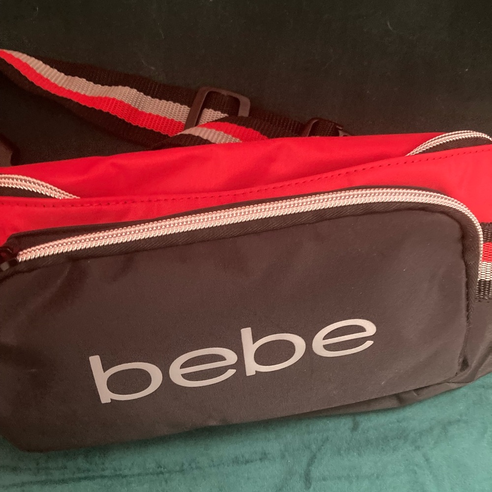 Bebe Nylon Racer Fanny Pack - Picture 3 of 8
